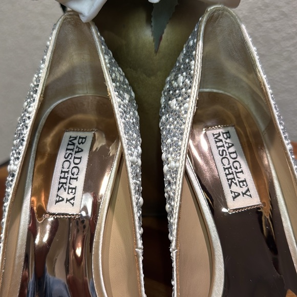 Badgley Mischka Collection Cher II Pointed Toe Pump Size 6 - Picture 11 of 14